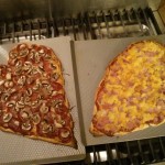 valentine's pizzas!