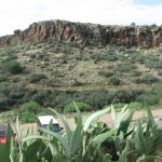 View from the Arcosanti guesthouse