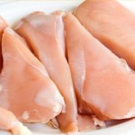 Raw chicken breasts -- ick!