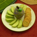 Halloween poison apple dip