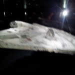 Blurred Millenium Falcon