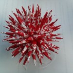Handmade Polish hedgie ornament
