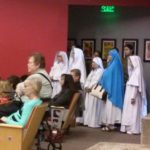 Nuns at the town hall